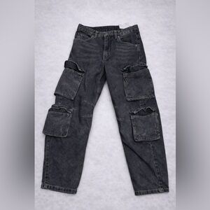 ZARA Boys Baggy Cargo Jeans – Size 8 – Excellent Condition